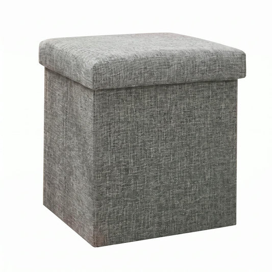 Baúl Organizador Plegable SATE 004-75802 Gris 55L 38x38x38 cm