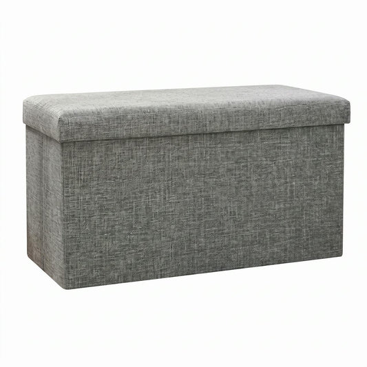 Baúl Banqueta Organizador SATE 004-75804 Gris 110L 76x38x38 cm