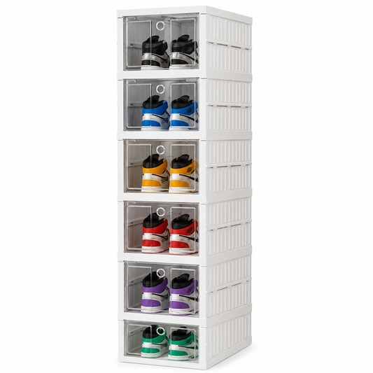 Estante Organizador de Calzado SATE N-1036 6 Niveles Compacto