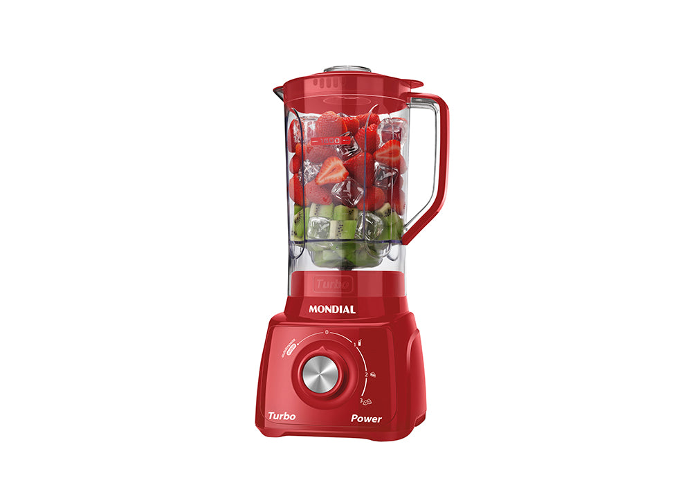 LICUADORA TURBO POWER - RED 3 VELOCIDADES - 2,2L L-99FR