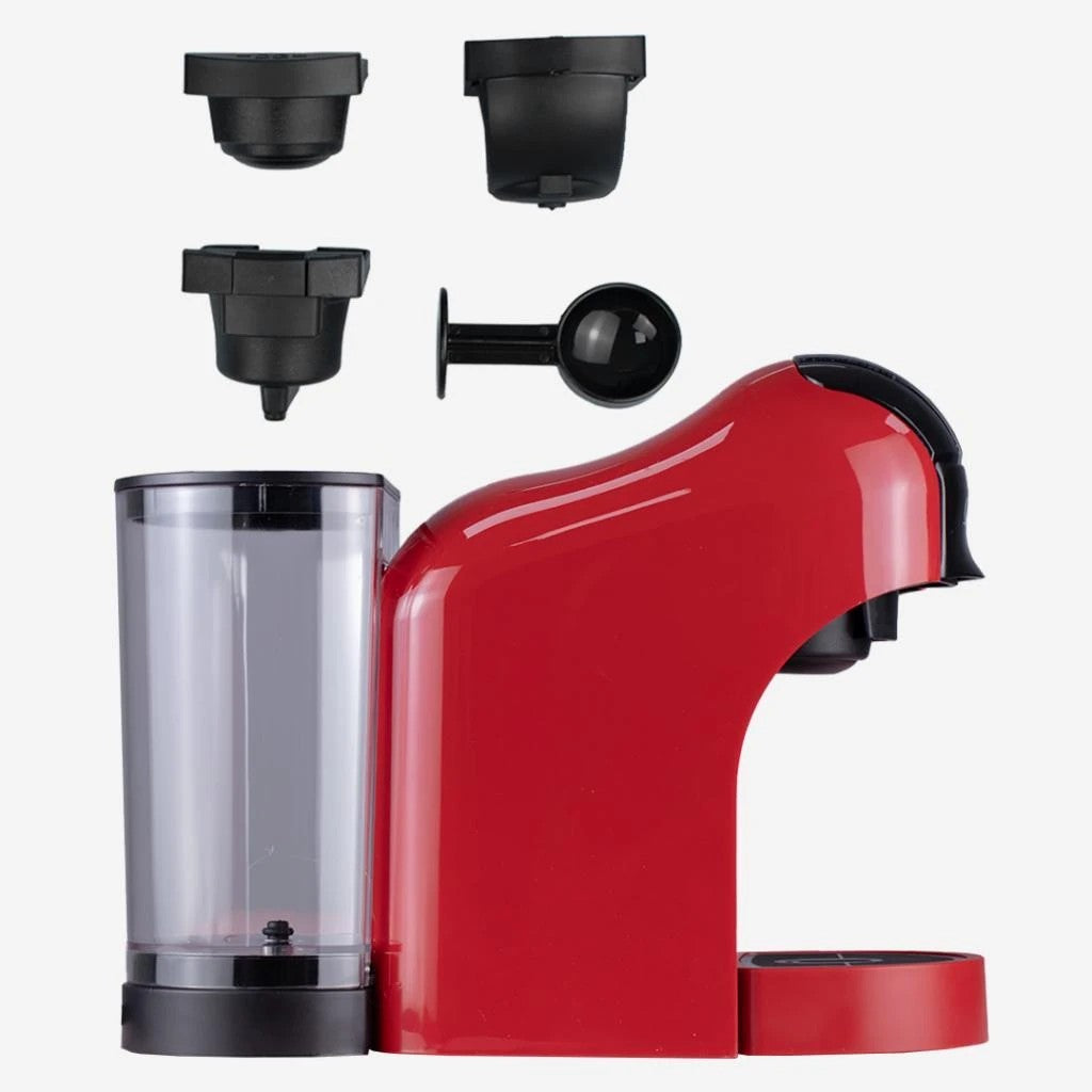 Cafetera Multicápsulas Quanta QTCMC50 Edición Limitada Roja 220V