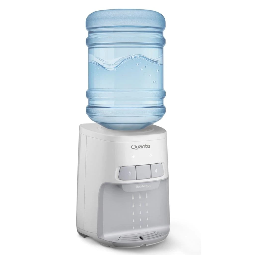 Bebedero Eléctrico de Mesa Quanta QTBEM65 DuoAcqua Bivolt Blanco