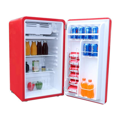 Frigobar Retro Quanta QTFRV91 VintaClassic 91L 220V Rojo