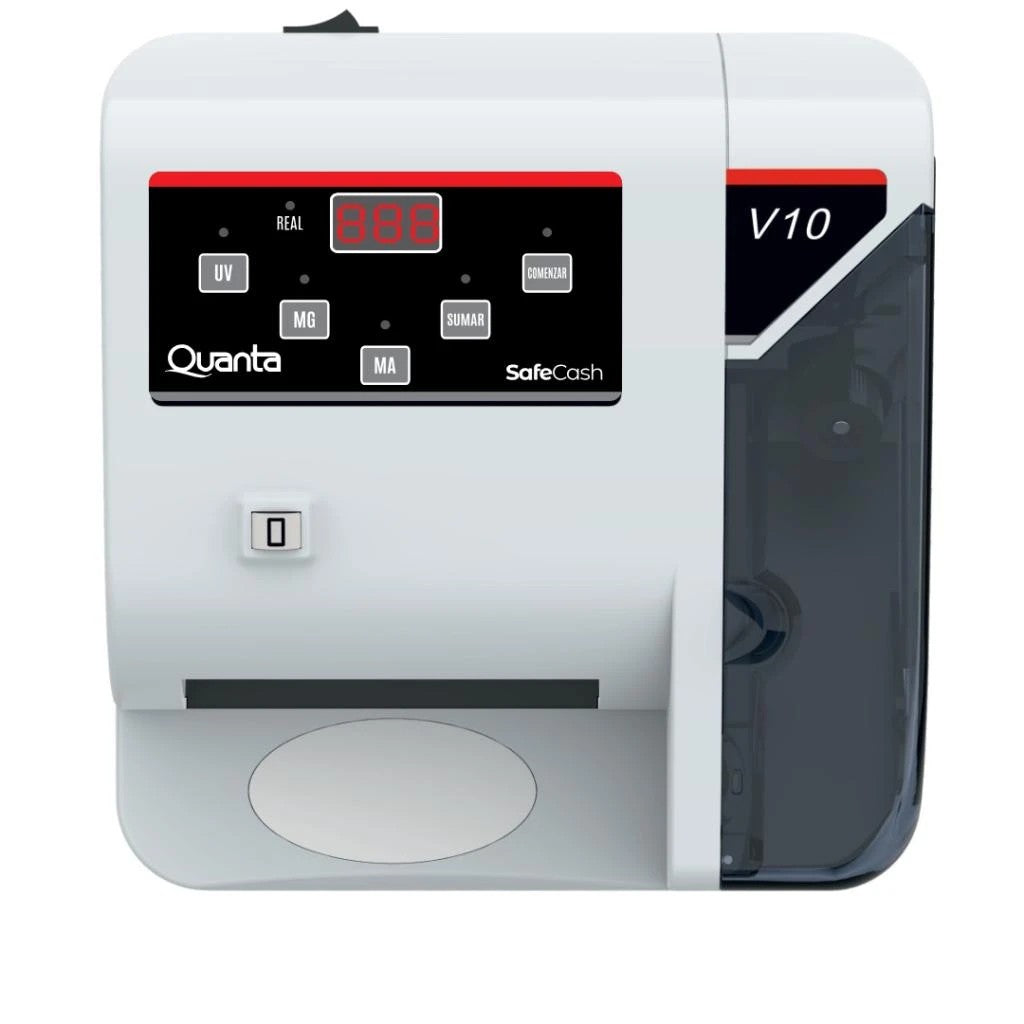 Contador de Billetes Quanta QTCDC35 SafeCash 10W Bivolt con UV