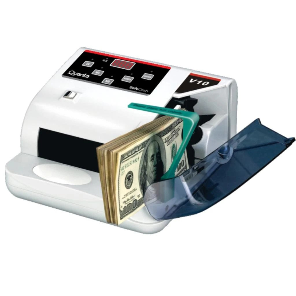 Contador de Billetes Quanta QTCDC35 SafeCash 10W Bivolt con UV