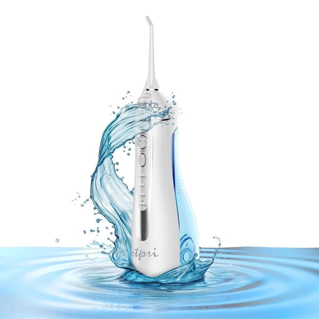 Irrigador Bucal Portátil Quanta QTIPJ305 JetPri Recargable IPX7