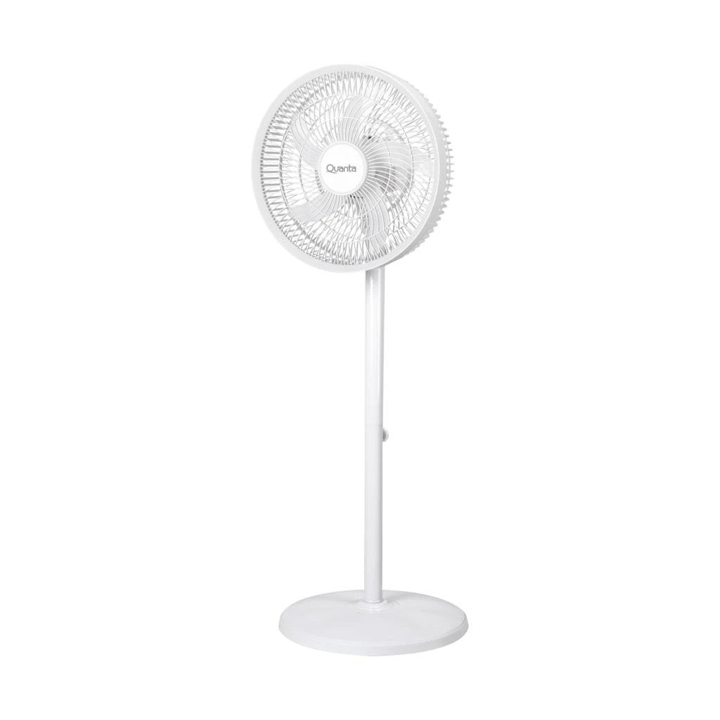 Ventilador Recargable 2 en 1 Quanta QTVR140 FlexPower 14" Blanco