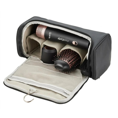 Kit Cepillo Secador 3 en 1 Quanta QTKCS9000 Fastcurly 1200W 220V