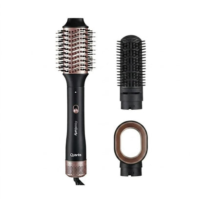 Kit Cepillo Secador 3 en 1 Quanta QTKCS9000 Fastcurly 1200W 220V