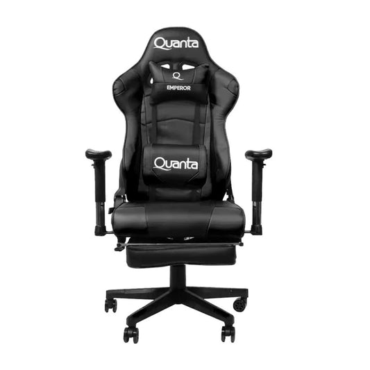 Silla Gamer Quanta QTGC20 Emperor Reclinable 170° Negra