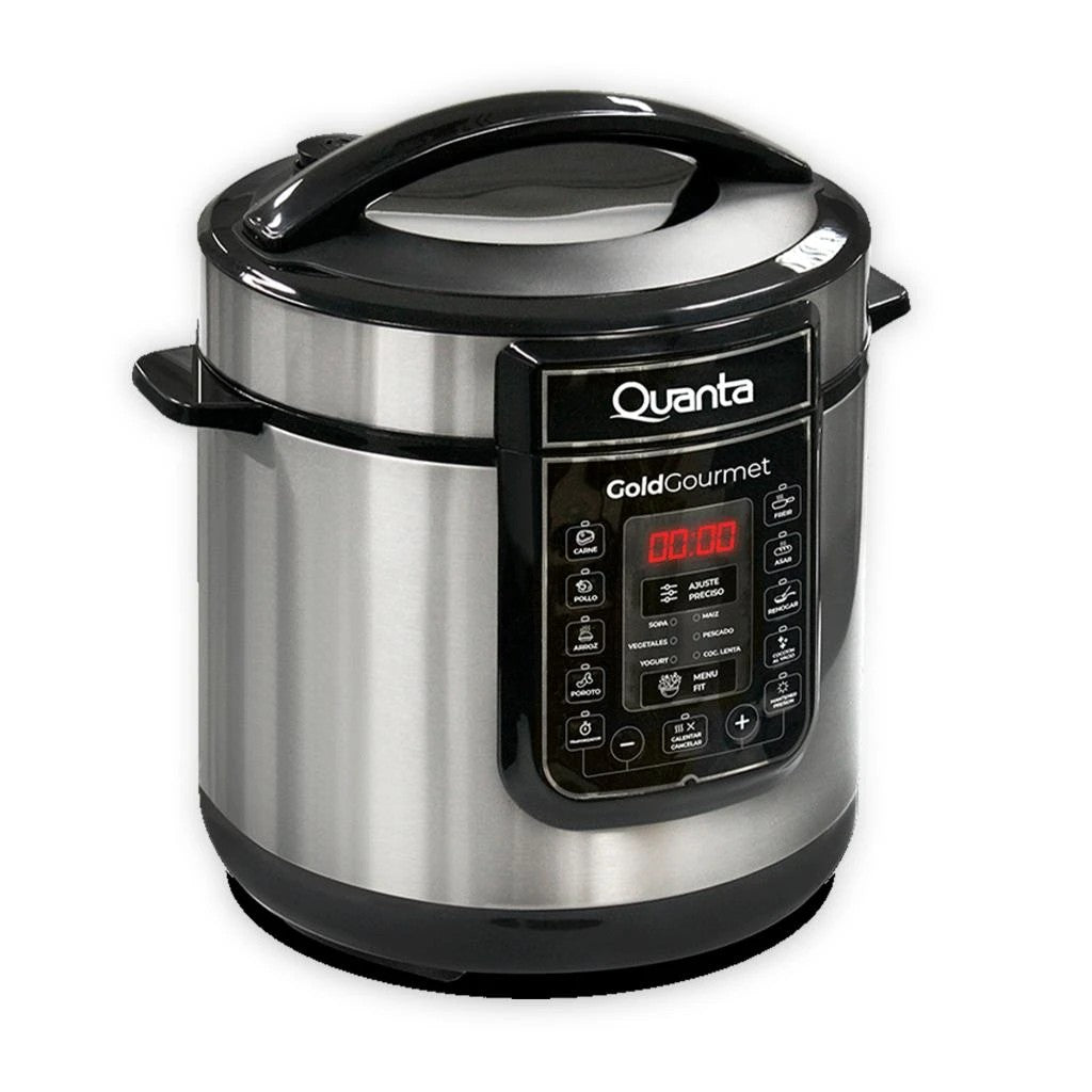 Olla a Presión Eléctrica Quanta QTOPE300 GoldGourmet 6L 1000W