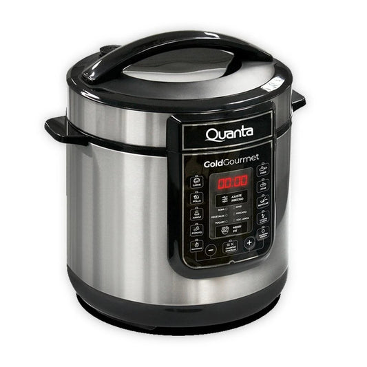 Olla a Presión Eléctrica Quanta QTOPE300 GoldGourmet 6L 1000W