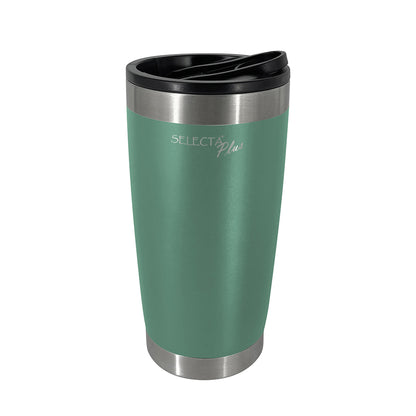 VASO TERMICO C/DESTAPADOR 560ML AC.INOX VERDE SELECTA