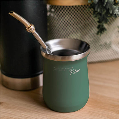 MATE 230ML ACERO INOXIDABLE VERDE SELECTA
