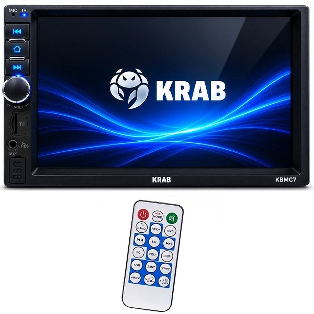Autoradio Multimedia Krab KBRMC7 7" con Radio FM y Control