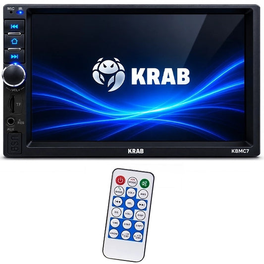 Autoradio Multimedia Krab KBRMC7 7" con Radio FM y Control
