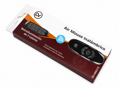 Air Mouse Inalámbrico DV-AMI7C con Teclado QWERTY y Giroscopio