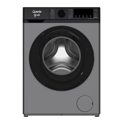 Lavarropas Carga Frontal Quanta Yeruti QTLCF8 8 kg Inverter Gris