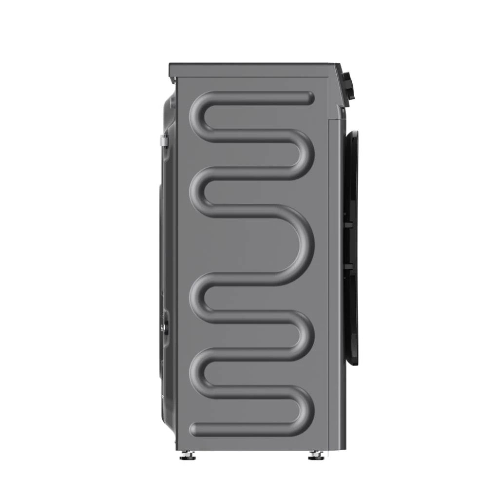 Lavarropas Carga Frontal Quanta Yeruti QTLCF10 10 kg Inverter Gris