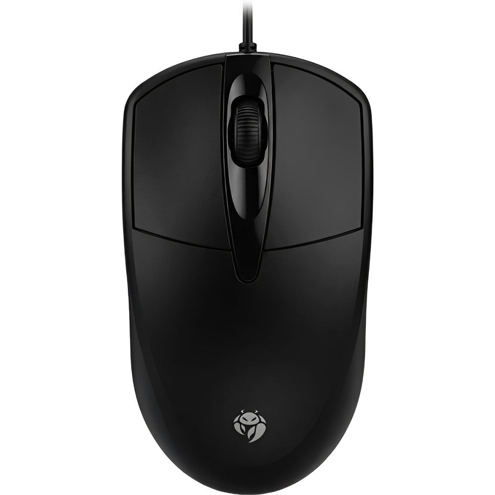 Mouse Óptico USB Krab KBMO10 1200 DPI Negro