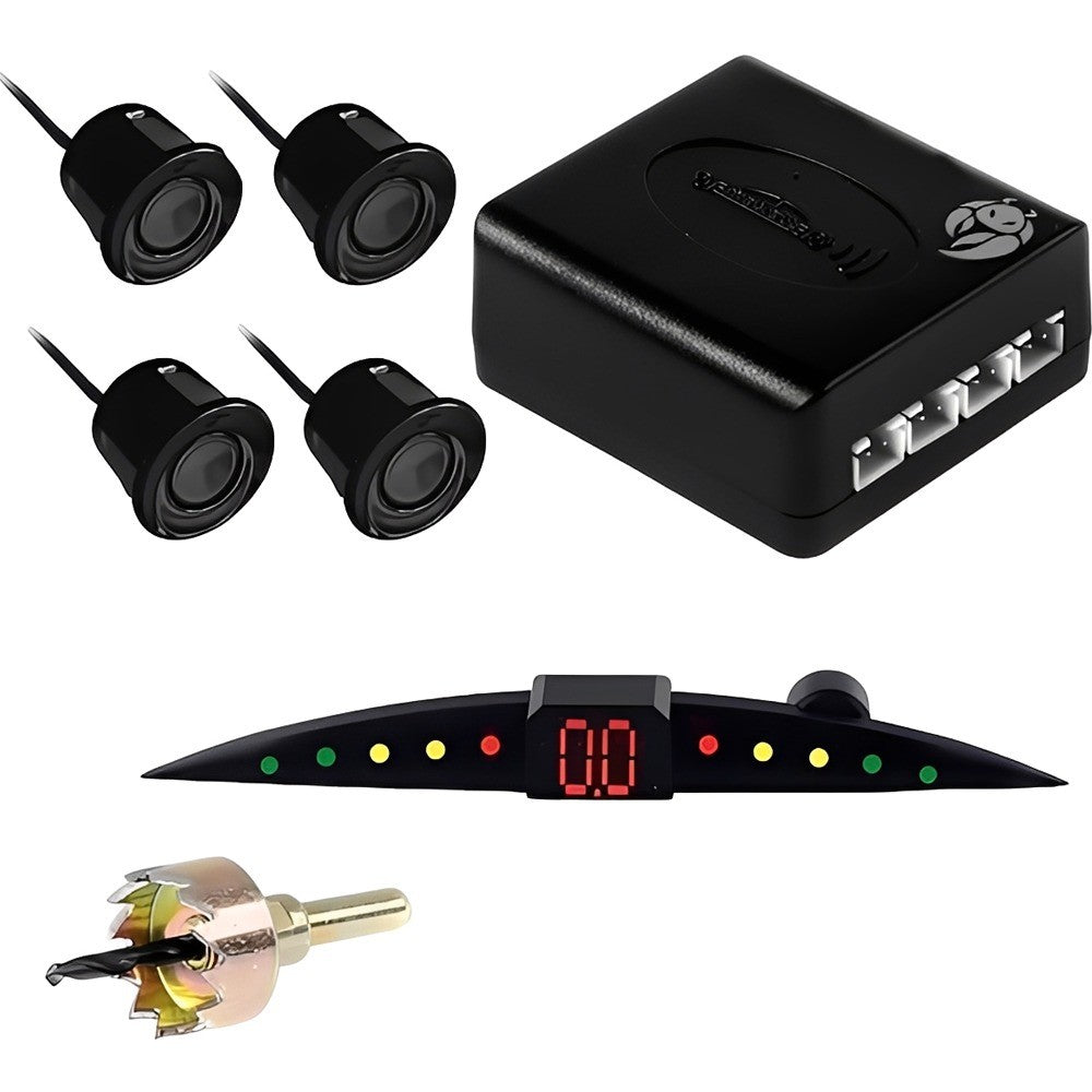 Sensor de Estacionamiento Krab KBSE301 4 Sensores Negro