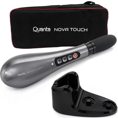 Masajeador Inalámbrico Quanta QTMI26 Nova Touch 5 en 1 con Base Negro