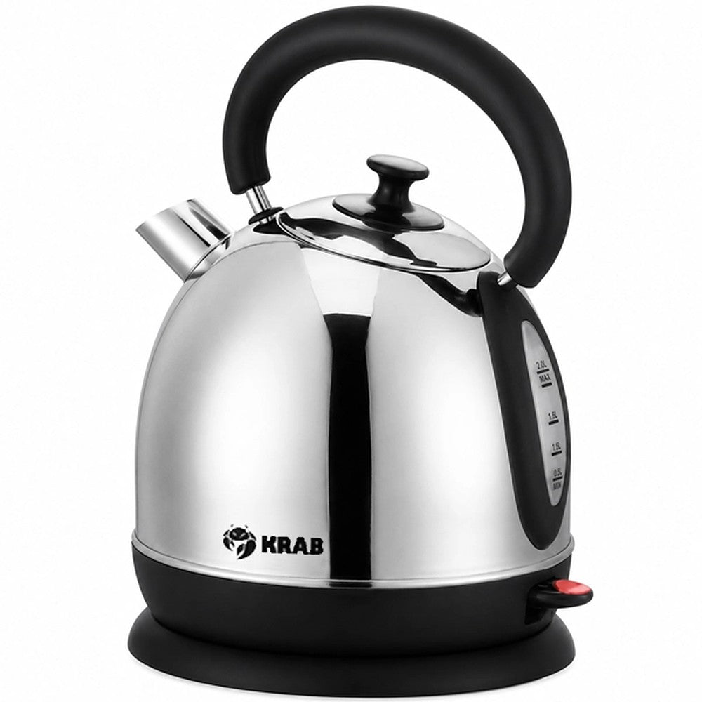 Hervidor Eléctrico Krab KBT2L Tetera de Acero Inoxidable 220V