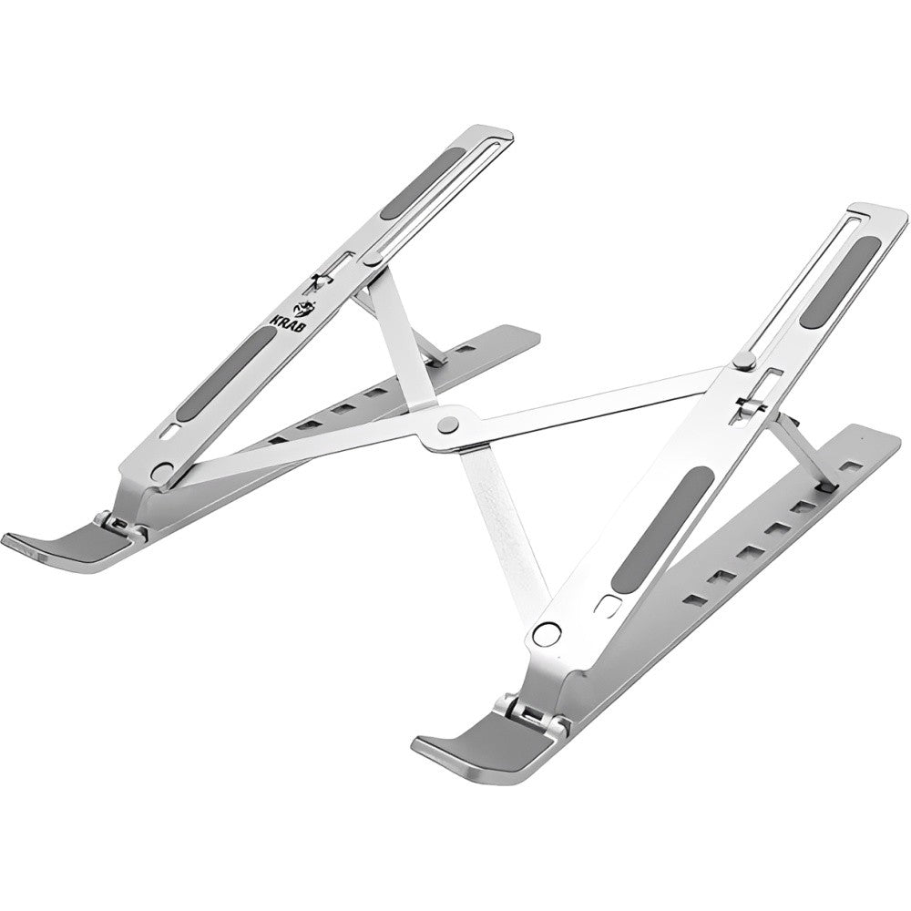Soporte para Notebook y Tablet Krab KBSNT10 Plegable Plata