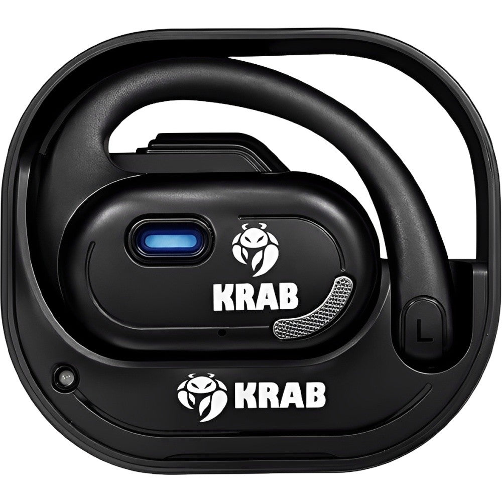 Auricular Gamer Bluetooth Krab KBA739 Open Wear Negro
