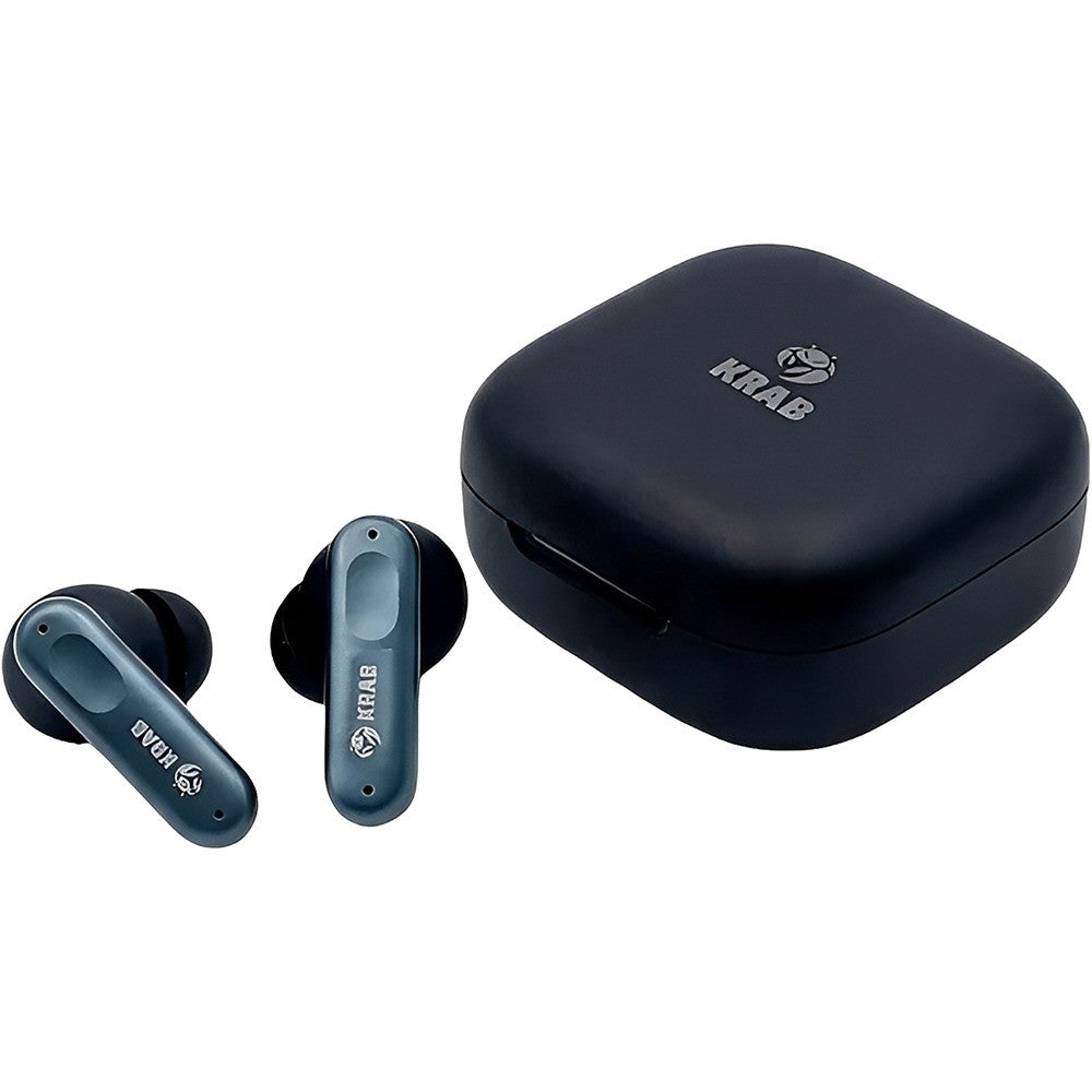 Auriculares Bluetooth 6.0 Krab KBA886 Control Táctil Negro
