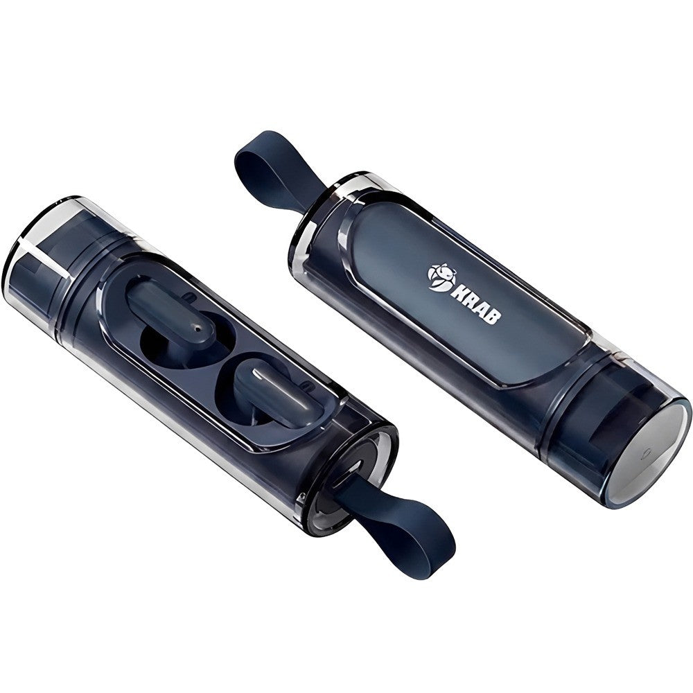 Auriculares Bluetooth Krab KBA168 Control Táctil Negro