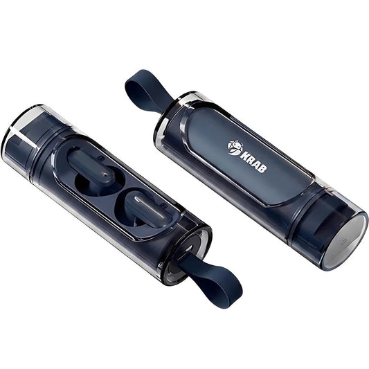 Auriculares Bluetooth Krab KBA168 Control Táctil Negro