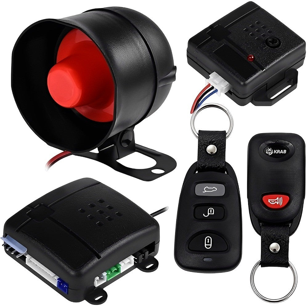Alarma para Auto Krab KBAC45 20W 370MHz Negra