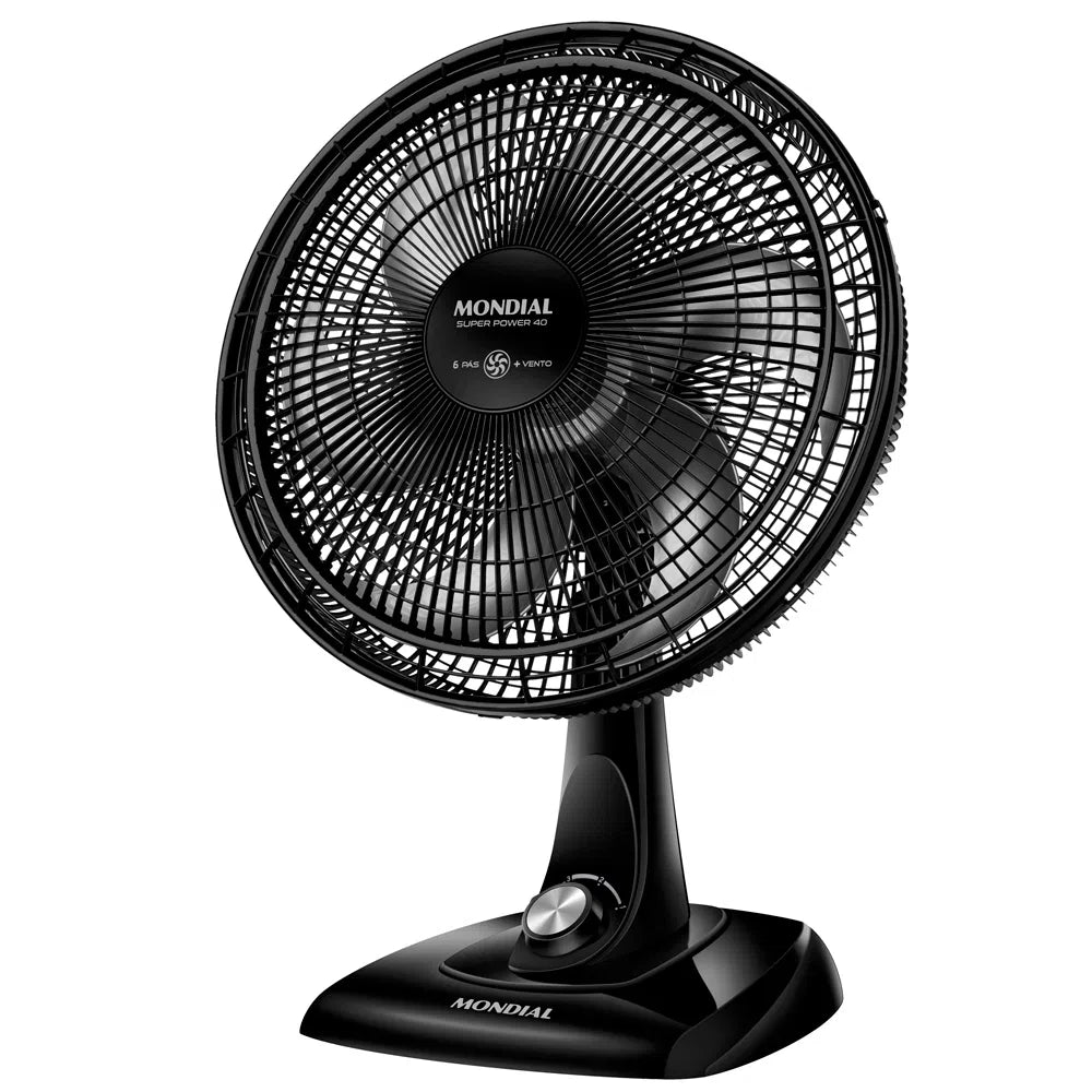 VENTILADOR MESA 40CM - BLACK SUPER POWER 40 VSP-40-B