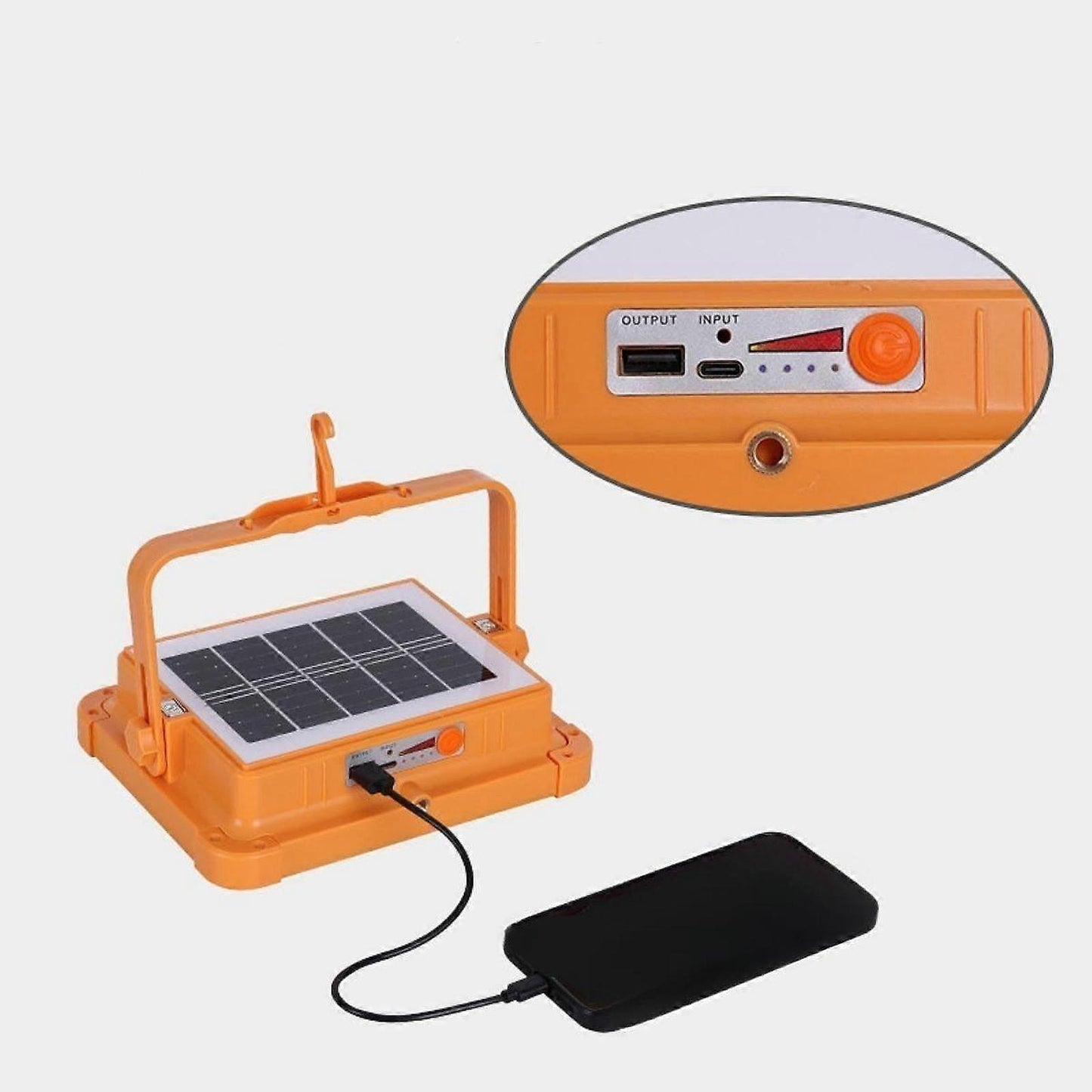 Reflector Solar Portátil LED (100W & 300W)