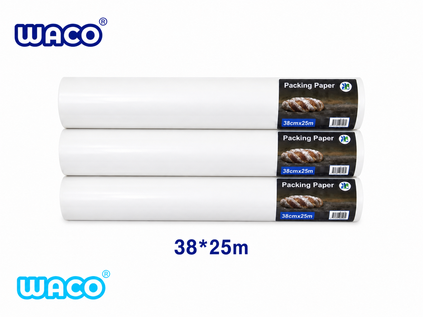 Papel de Hornear W148 38cm x 25m Antiadherente