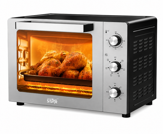 Horno Eléctrico Winning Star ST-9690 60 Litros Acero Inoxidable