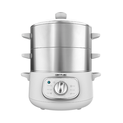 Vaporera Vapovita Steelpot White
