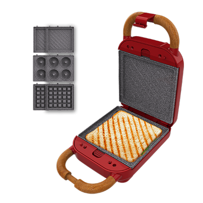 Sandwichera Rock’Ntoast Retro One Red