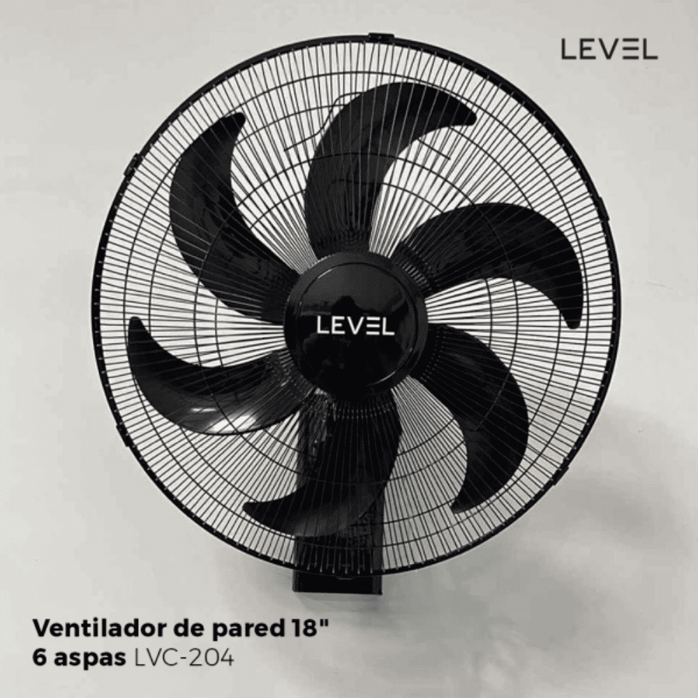 Ventilador de Pared 18" 3 Velocidades Level