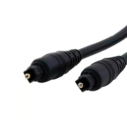 Cable Óptico de Audio Quanta QTCOD05 5 m Conector Dorado Negro