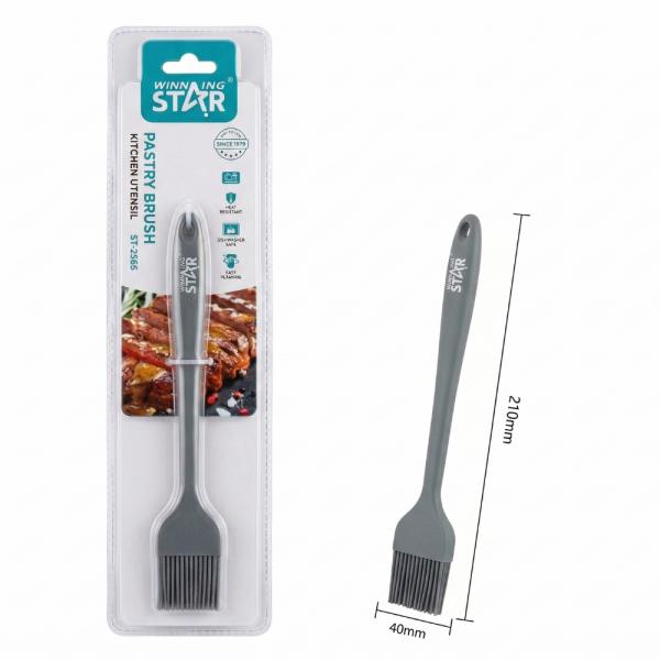 Pincel de cocina Winning Star ST-7565 de silicona y nylon