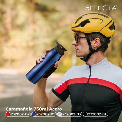 CARAMAÑOLA 750ML ACERO AZUL SELECTA