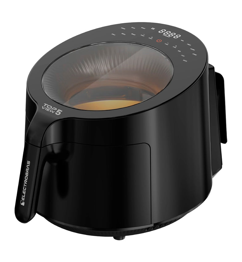 Air Fryer Digital Top View 5 - 5.2L Electrobras