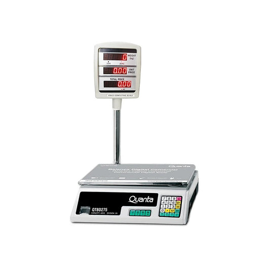 Balanza Digital Comercial Quanta QTBD275 40kg con Brazo Bivolt