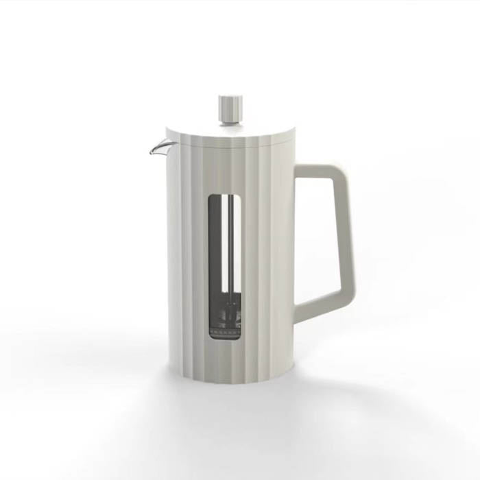 CAFETERA/TETERA FRENCH 350ML BLANCA