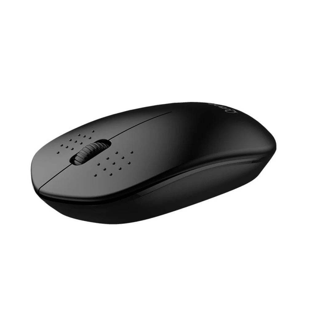 Mouse Inalámbrico Click Silencioso Quanta QTMSS10 Negro