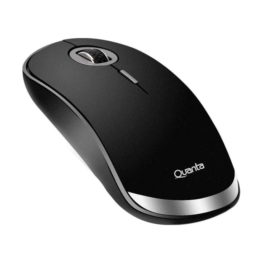 Mouse Inalámbrico Quanta QTMS20 1600 DPI Negro
