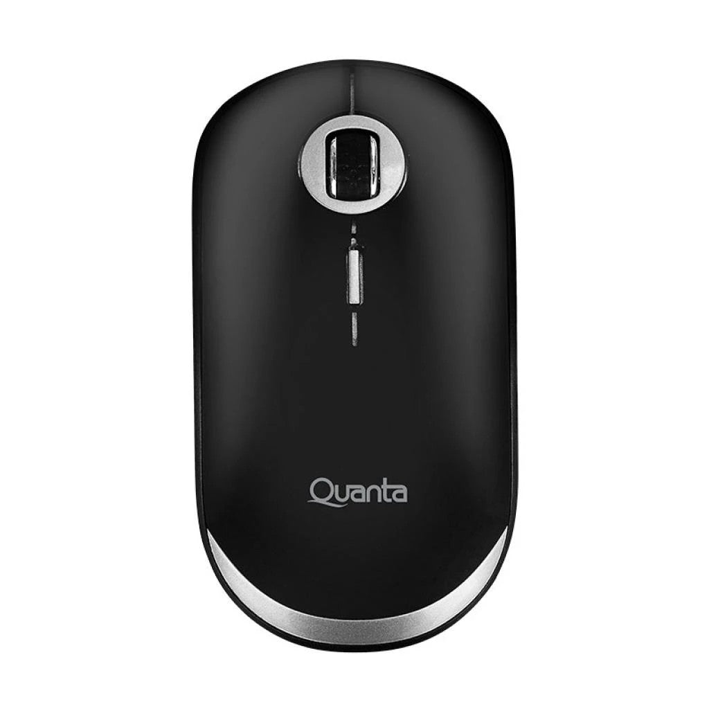 Mouse Inalámbrico Quanta QTMS20 1600 DPI Negro