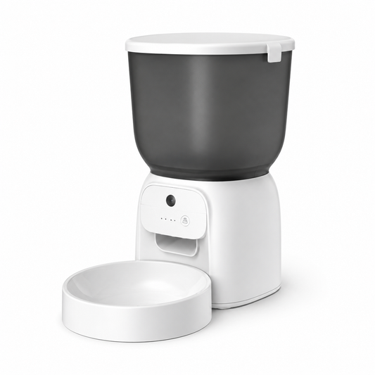 Alimentador Automático para Gatos sate A-DF07V 4 Litros con Cámara